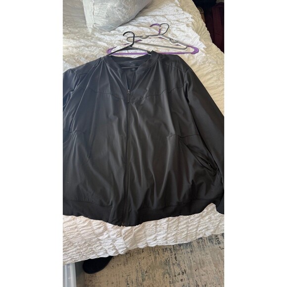 Nike Jackets & Blazers - Nike dri-fit black jacket 3x